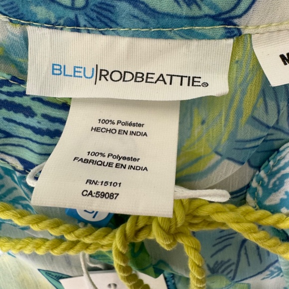 Bleu By Rod Beattie What's New Pussycat Cover-Up NWT Size M - Picture 5 of 10